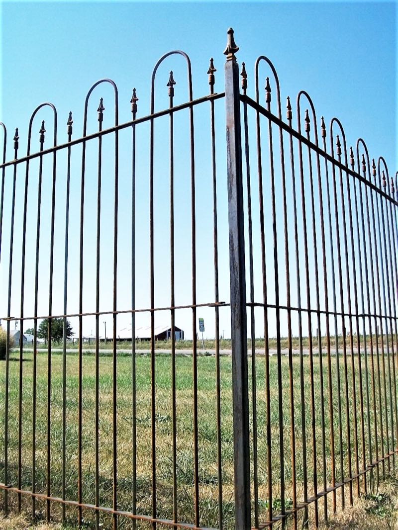 Iron Fence near Mansfield